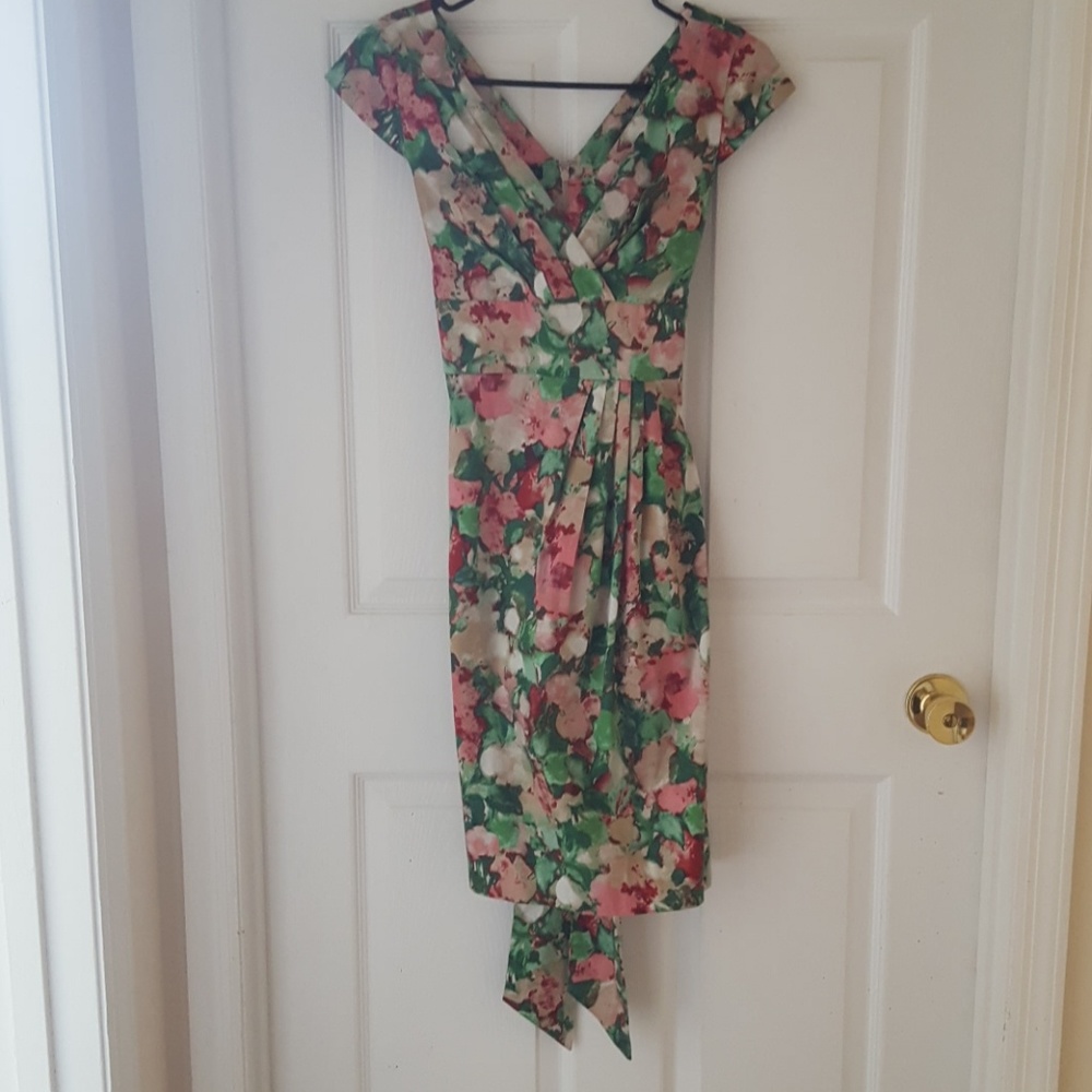 Floral Talbots dress, petite